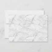 UAWG REPONSE-Imitate Gold-Typ Maisblume Blau RSVP Karte (Rückseite)