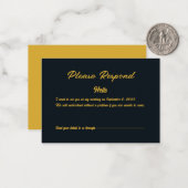 UAWG Responder Mitteilungskarte (Vorderseite/Rückseite Beispiel)