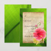 UAWG Response Card 2 RSVP Karte (Vorne/Hinten)