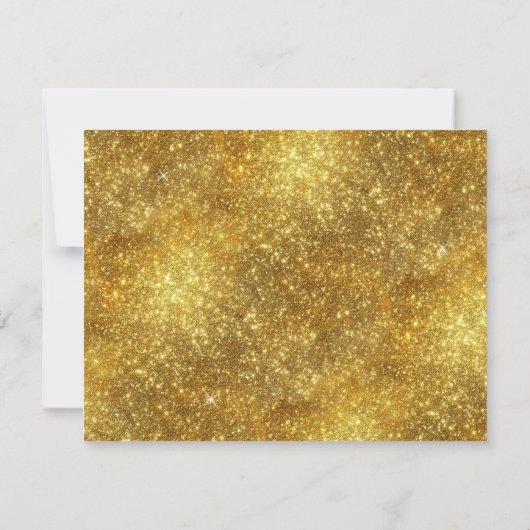 UAWG Response Card Wine Theme Champagne Modern RSVP Karte (Rückseite)