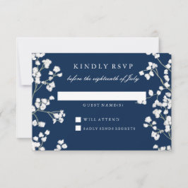 UAWG Response Gipskraut Blumenzeremonie RSVP Karte