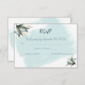 UAWG Response-Hochzeitkarte RSVP Karte (Vorne/Hinten)