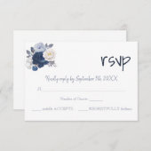 UAWG Response-Hochzeitkarte RSVP Karte (Vorne/Hinten)