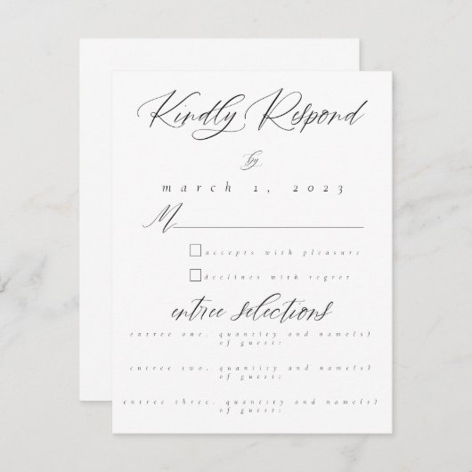 UAWG Response-Karte (Vorne/Hinten)