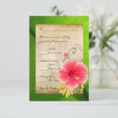 UAWG Response-Karte 1 RSVP Karte (Stehend Vorderseite)