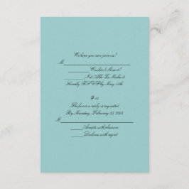 UAWG Response-Karte RSVP Karte