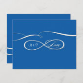 UAWG Response Unendlichkeit Symbol Zeichen unendli RSVP Karte (Vorne/Hinten)