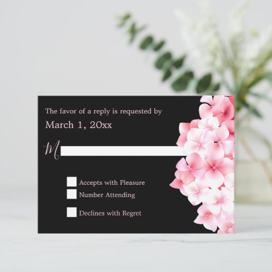 UAwg RSVP Karte (Stehend Vorderseite)