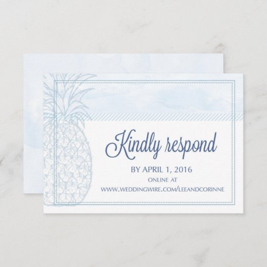 UAWG RSVP KARTE (Vorne/Hinten)