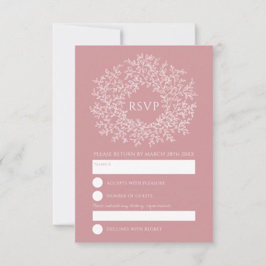 UAwg RSVP Karte (Rückseite)