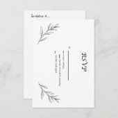 UAWG RSVP KARTE (Vorne/Hinten)