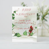 UAWG RSVP KARTE (Stehend Vorderseite)