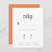 UAwg RSVP Karte (Vorne/Hinten)