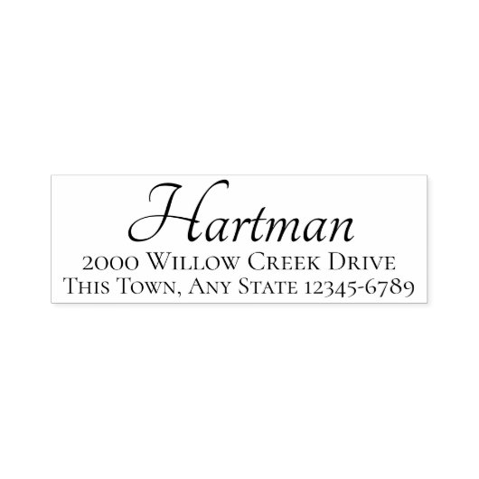 UAWG Rücksendeadresse Briefmarke Permastempel (Design)