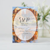 UAWG Sedona Arizona Roter Felsen RSVP Karte (Stehend Vorderseite)