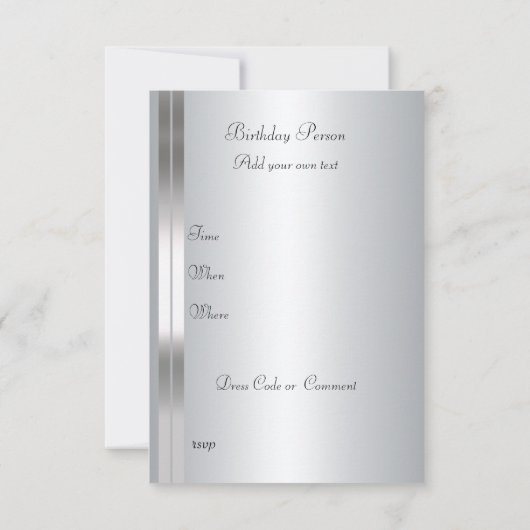 UAWG Silver Einladung (Rückseite)