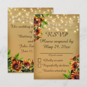 UAWG Sunflower Wedding Ankündigung (Vorne/Hinten)