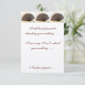 UAWG Tapestry & Rose - Einladung zur Hochzeit (Stehend Vorderseite)