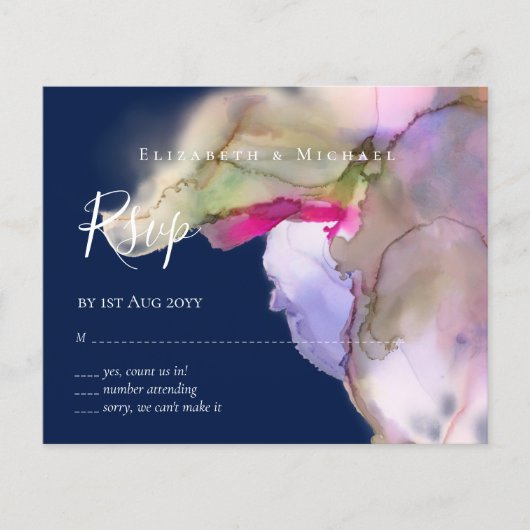 UAWG Technicolor Watercolor Wedding (Vorderseite)