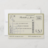 UAWG Ticket Airlines Einladung (Vorderseite)