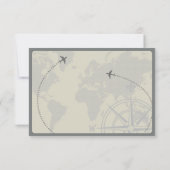 UAWG Ticket Airlines RSVP Karte (Rückseite)