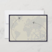 UAWG Ticket Airlines RSVP Karte (Rückseite)