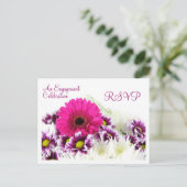 UAWG Verlobung/Hochzeitsticket Einladungspostkarte (Stehend Vorderseite)