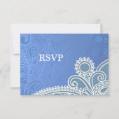 UAWG Viktorianische Hochzeitkarte RSVP Karte (Vorderseite)