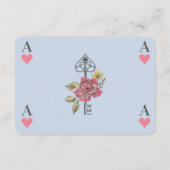 UAWG Vintage Alice im Wunderland und Windeln Begleitkarte (Rückseite)