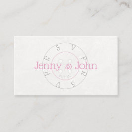 UAWG Vintage Spitze und rosa Tastenkombination Begleitkarte