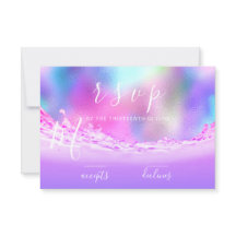 UAWG Waves Tropical Ocean Aqua Pink Pasta