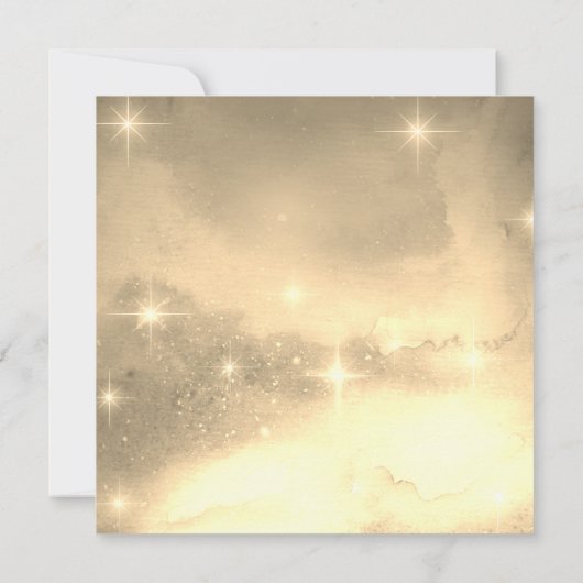 *~* UAWG Website Galaxy Nebula Celestial Wedding Einladung (Rückseite)