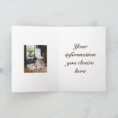 UAWG Wedding Card Einladung (Innenseite)