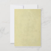 UAWG Wedding Card RSVP Karte (Rückseite)