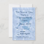 UAwg Wedding Card RSVP Karte (Rückseite)