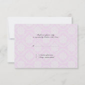 UAWG Wedding Indian Style Card RSVP Karte (Rückseite)
