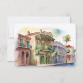 UAWG Wedding Insert New Orleans Zielort Einladung (Rückseite)