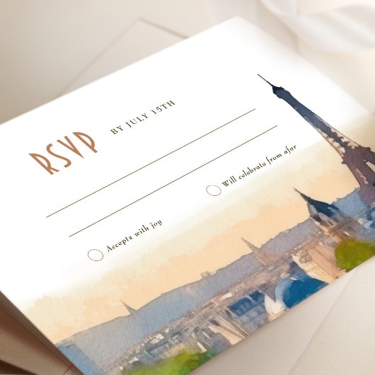 UAWG Wedding Insert Paris France Destination Invit Einladung