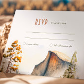 UAWG Wedding Insert Yosemite Park Ziel Einladung