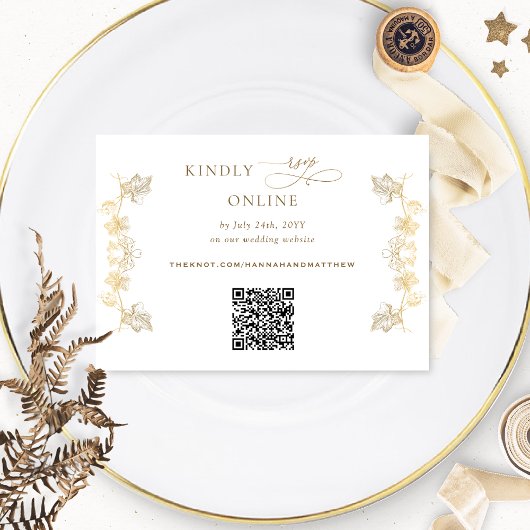 UAwg Wedding mit dem QR Code Begleitkarte