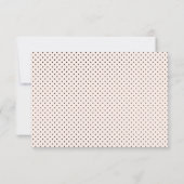 UAWG Wedding Music Record Wedding Floral der 50er Einladung (Rückseite)