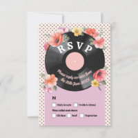 UAWG Wedding Music Record Wedding Floral der 50er