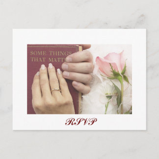 UAWG Wedding Postcard Einladungspostkarte