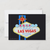 UAWG Wedding Reception Las Vegas RSVP Karte (Vorderseite)
