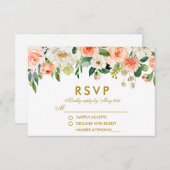 UAwg Wedding RSVP Karte (Vorne/Hinten)