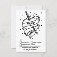 UAWG Wedding Tattoo Traditionelles Rockherz