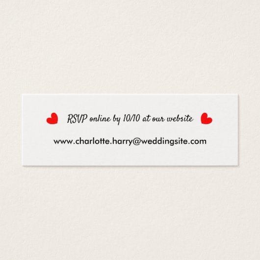 UAWG Wedding Website Personalisiert (Vorderseite)