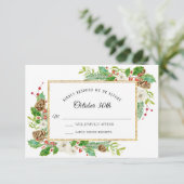 UAWG Winter Weihnachten Einladung (Stehend Vorderseite)