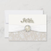 uAwg zum 30. Hochzeitstag RSVP Karte (Vorderseite)