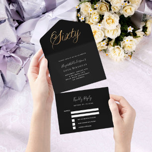 uAwg zum 60. Geburtstag All In One Einladung